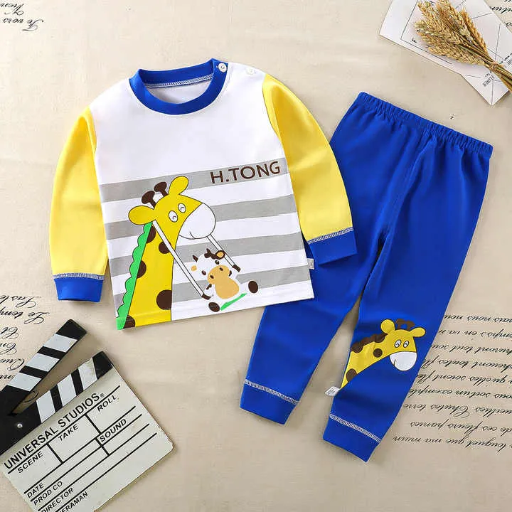 بيجامة من القطن المخملي عالية الجودة  High-quality velvet cotton pajamas for children