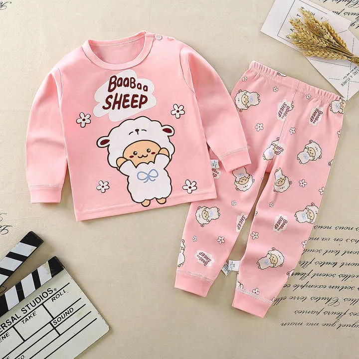 بيجامة من القطن المخملي عالية الجودة  High-quality velvet cotton pajamas for children