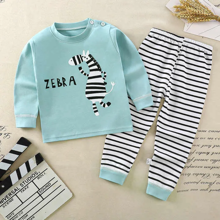 بيجامة من القطن المخملي عالية الجودة  High-quality velvet cotton pajamas for children