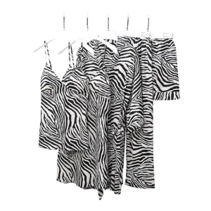 أثواب حريرية نسائية ملابس نوم للفتيات أطقم بيجامات بدلات ليلية  Wholesale Women's Silk Robes Girls Sleepwear Pajama Sets