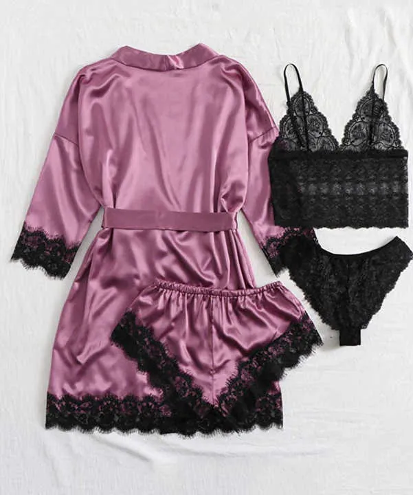 بدلات نوم نسائية حرير , Women's silk nightgowns