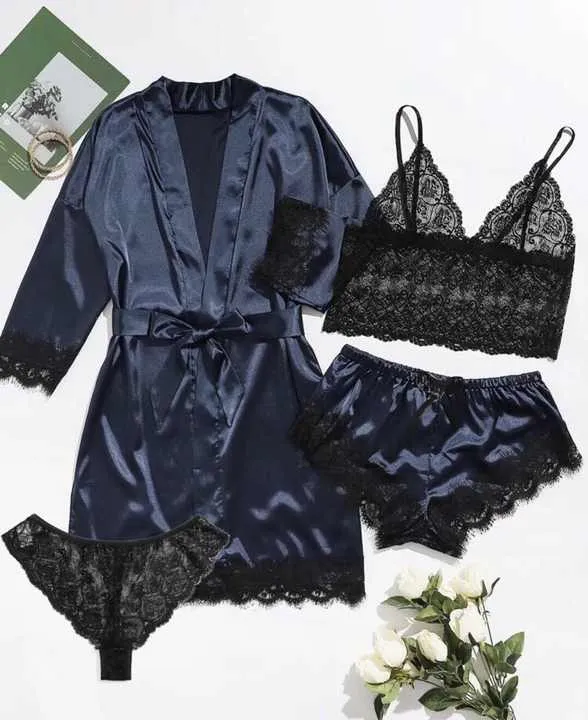 بدلات نوم نسائية حرير , Women's silk nightgowns