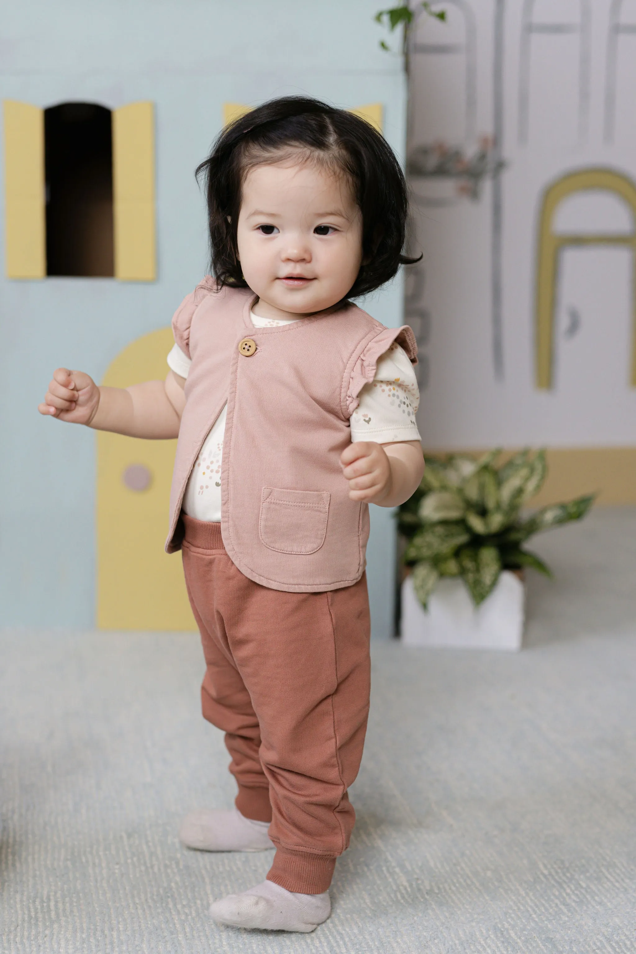 French Terry Harem Pant