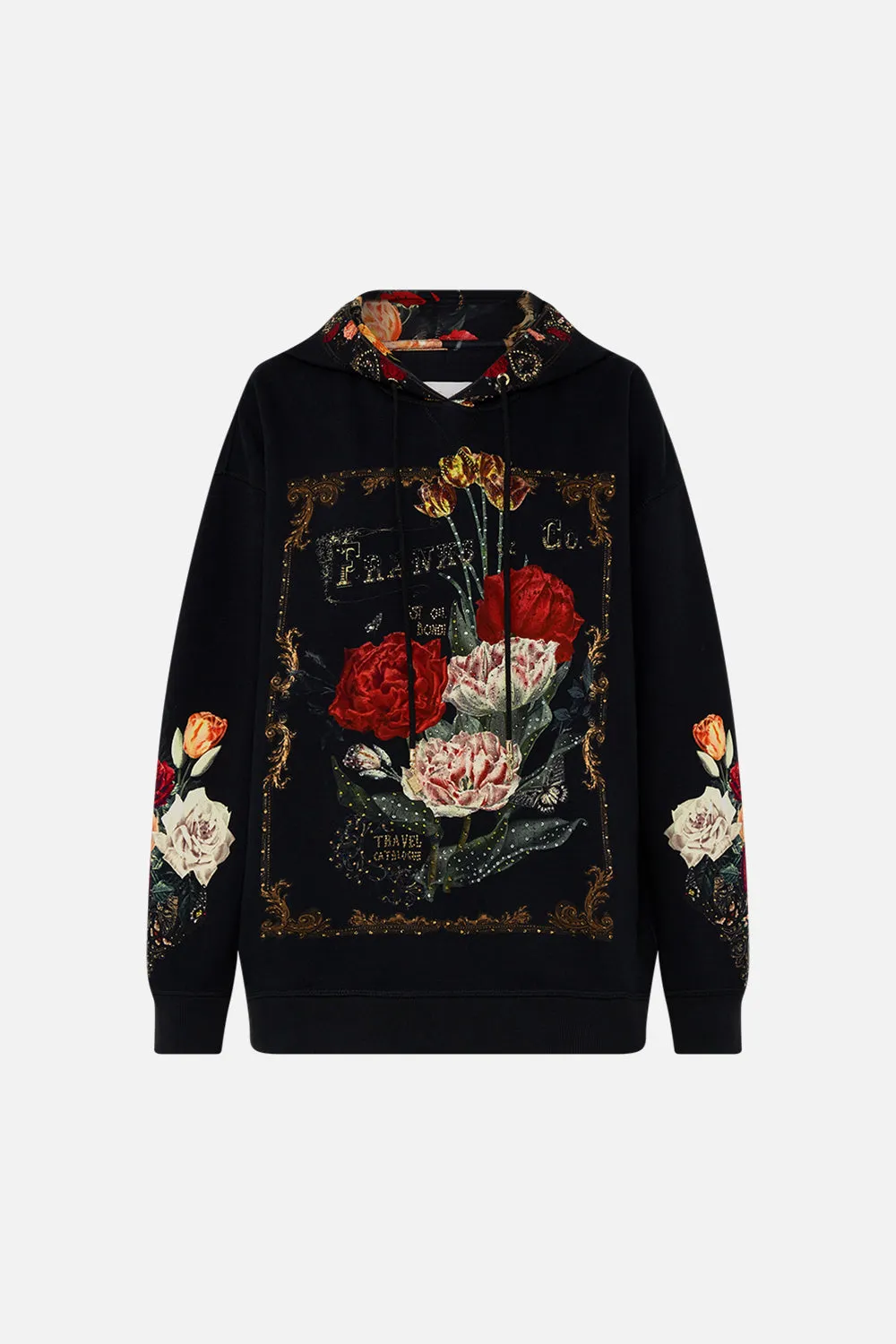 HOODY WITH POCKETS - BLACK MAGIC IN THE MANUSCRIPTS
