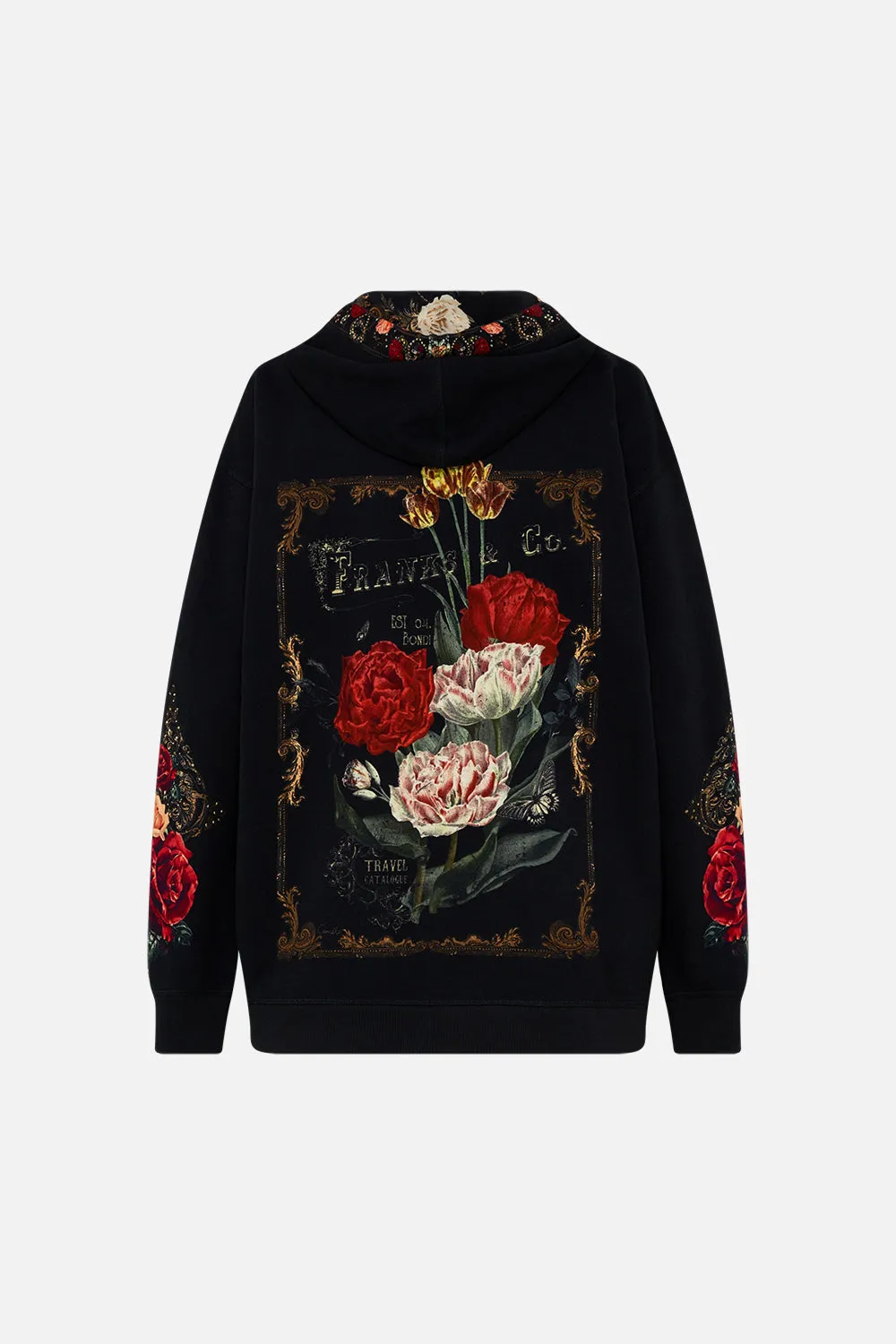 HOODY WITH POCKETS - BLACK MAGIC IN THE MANUSCRIPTS