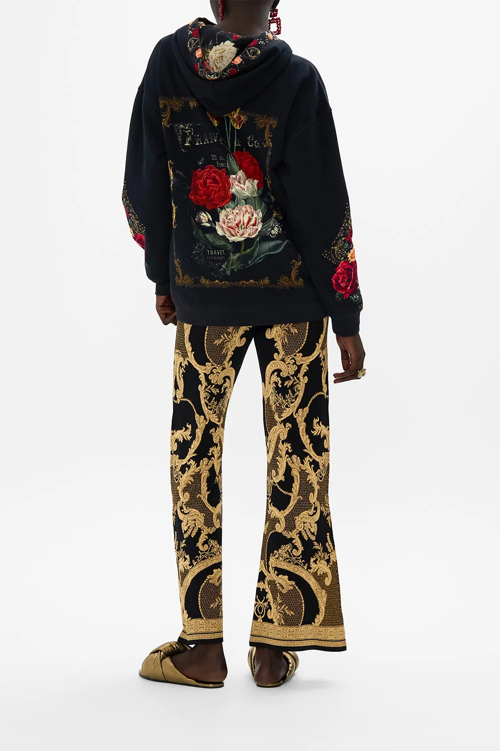 HOODY WITH POCKETS - BLACK MAGIC IN THE MANUSCRIPTS