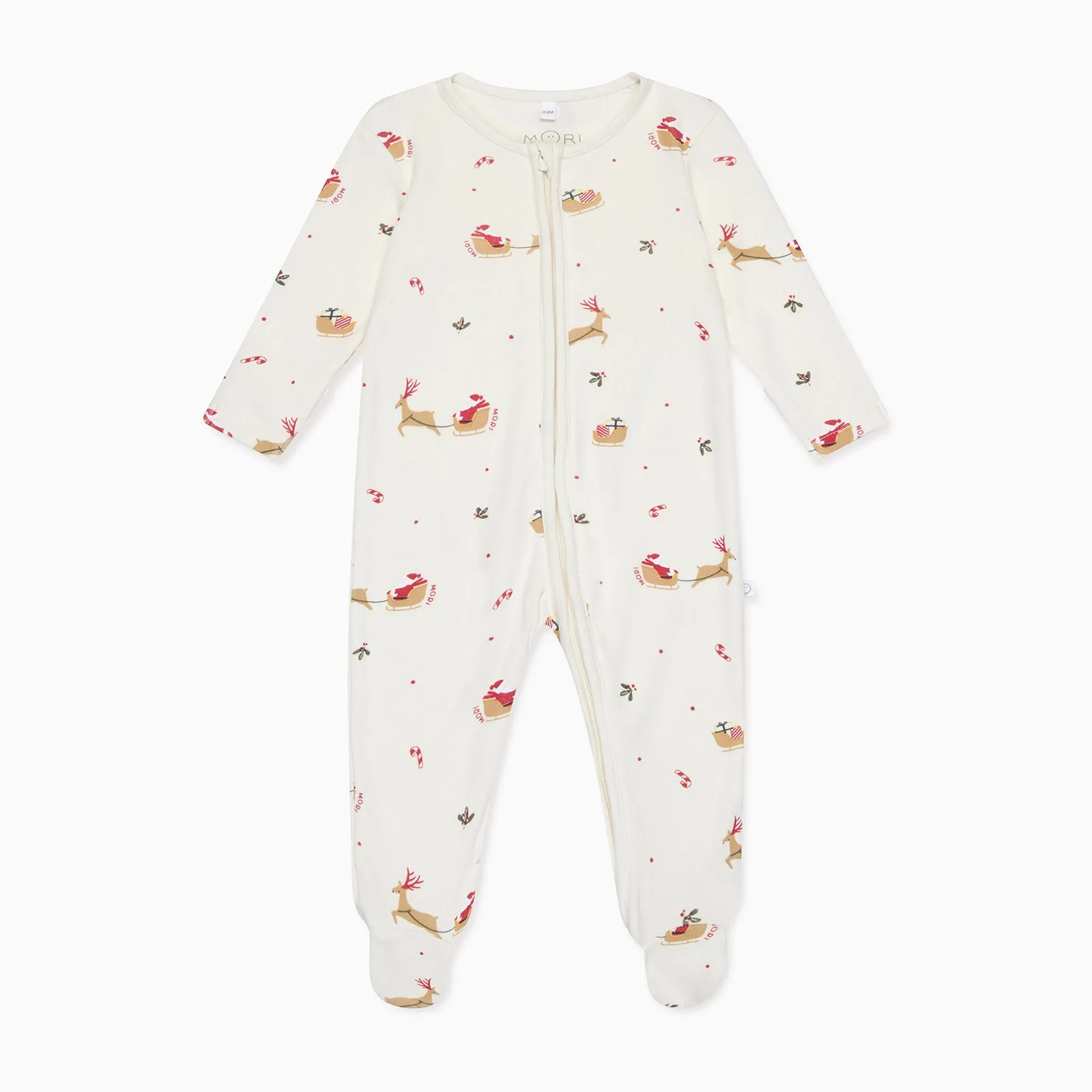 Jolly Journey Clever Zip Baby Pajamas