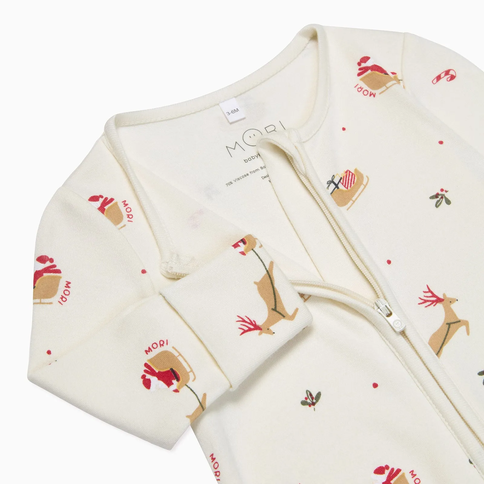 Jolly Journey Clever Zip Baby Pajamas