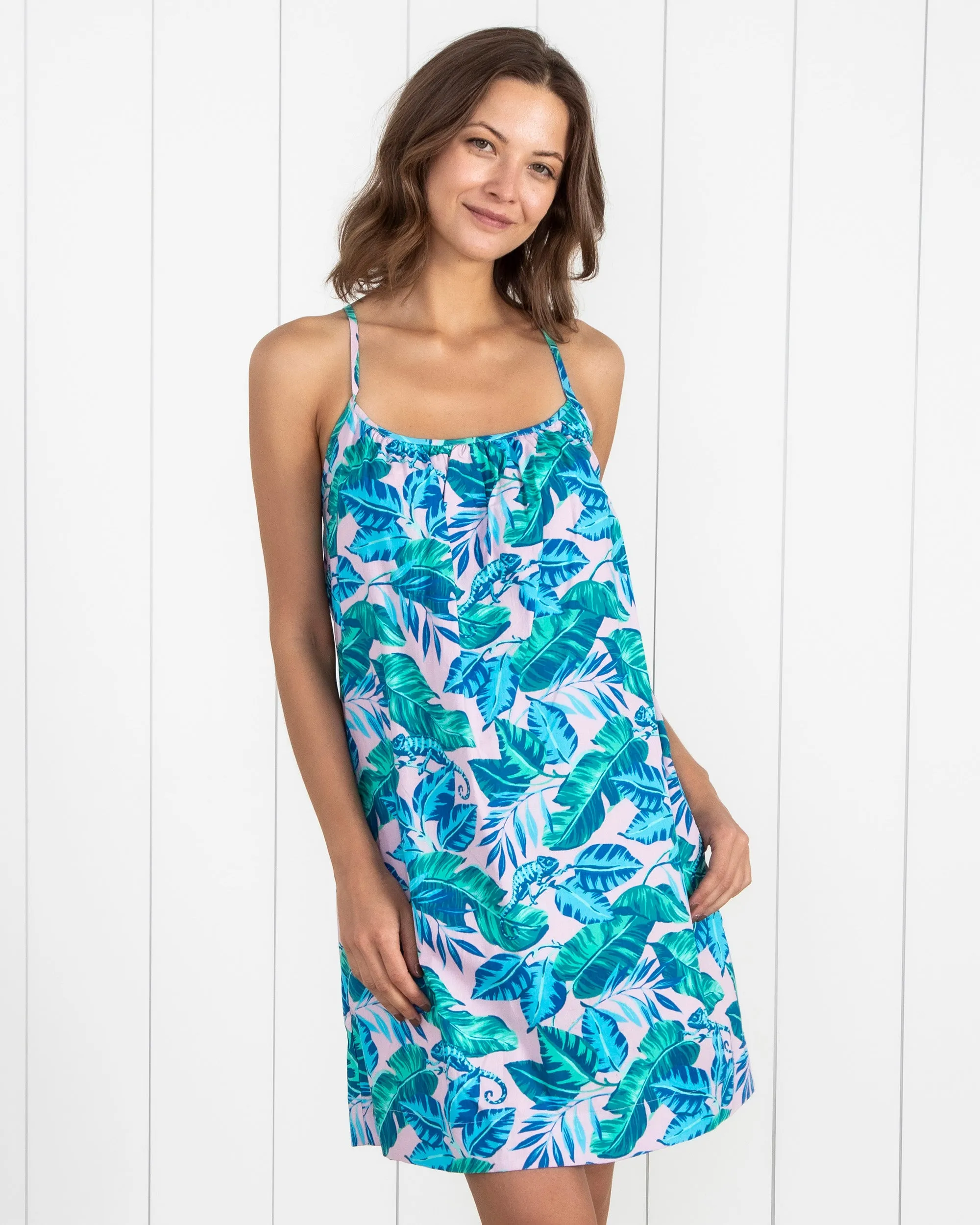 Karma Chameleon - Cami Nightgown - Bubblegum Pink