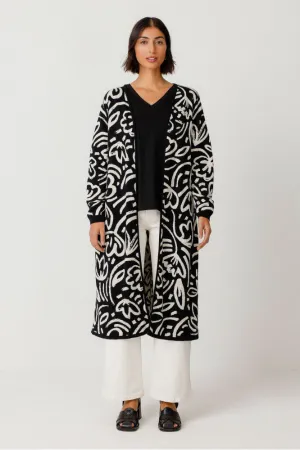 Kasandra Sweater Cardigan - Garden