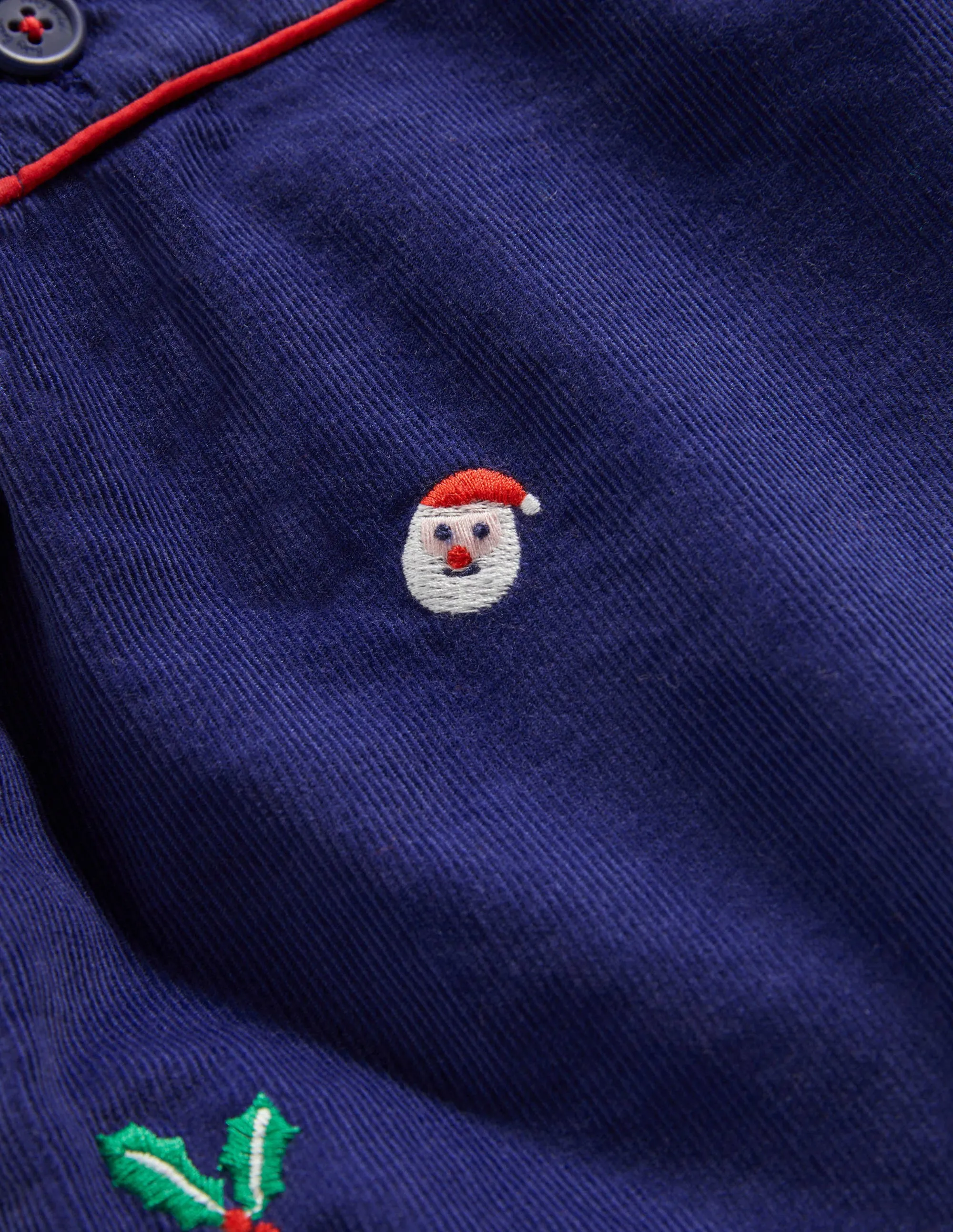 Nostalgic Festive Dungaree-Starboard Blue Festive