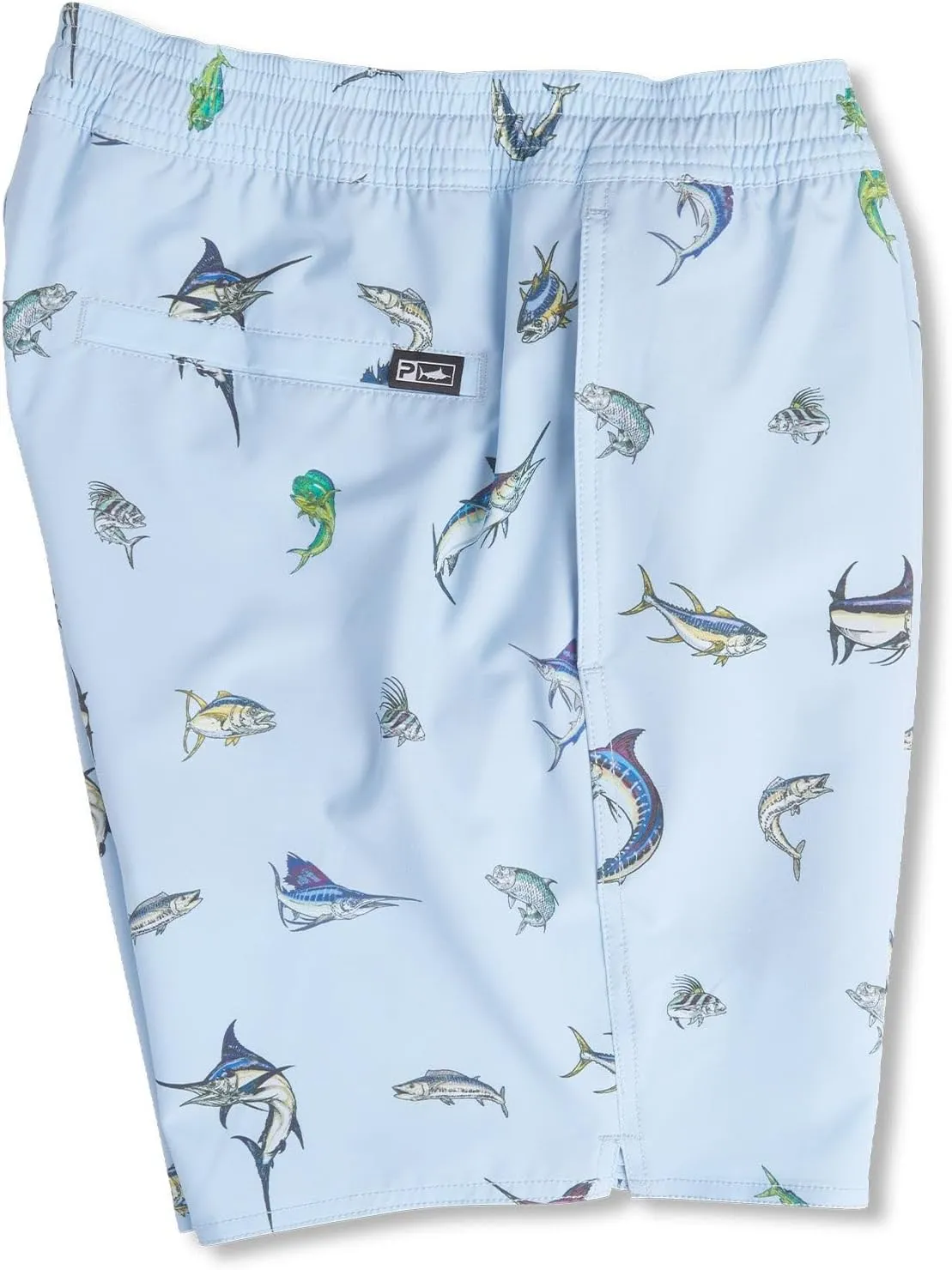 PELAGIC The Dockside Elastic Waist Shorts 18"