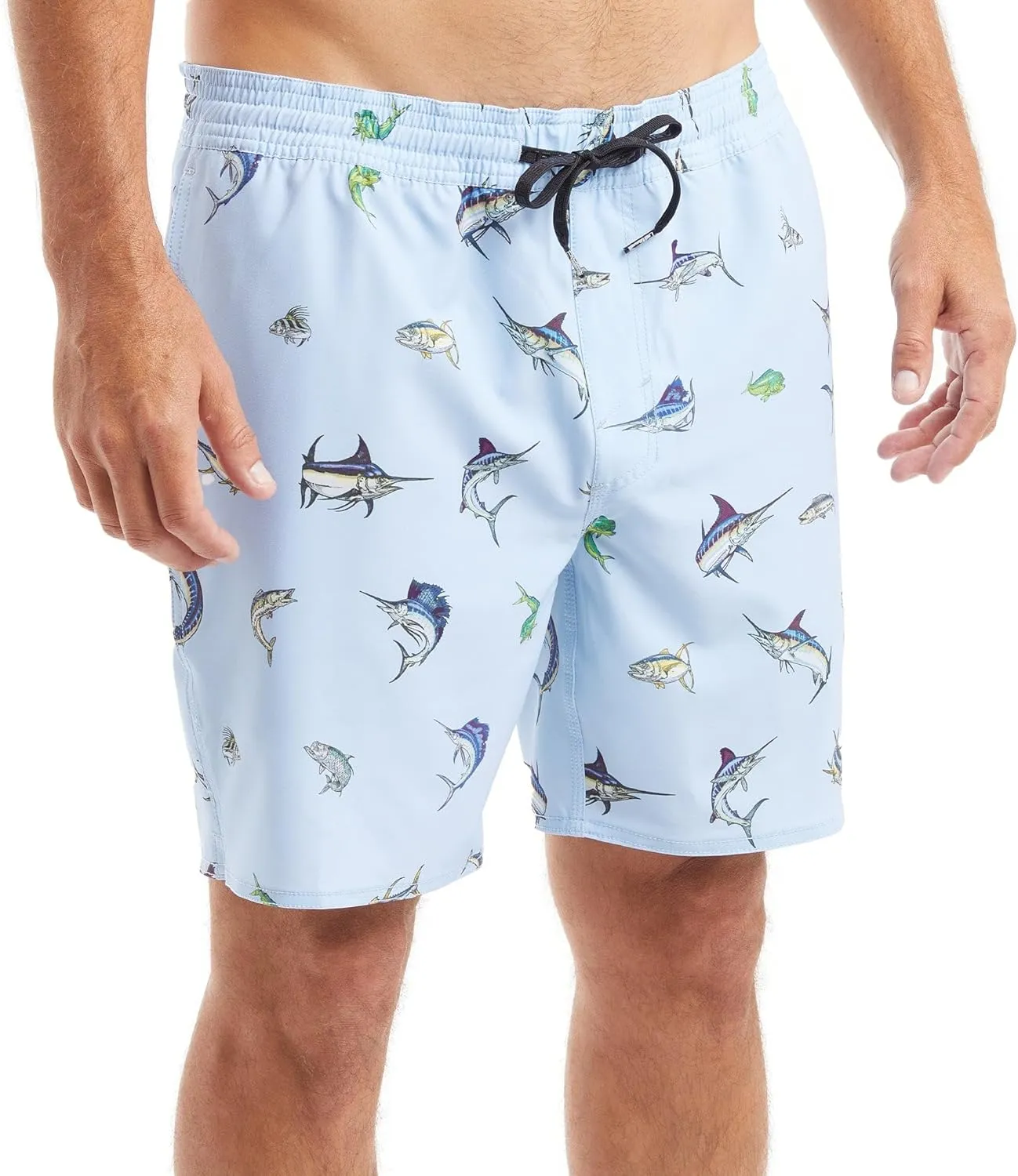 PELAGIC The Dockside Elastic Waist Shorts 18"