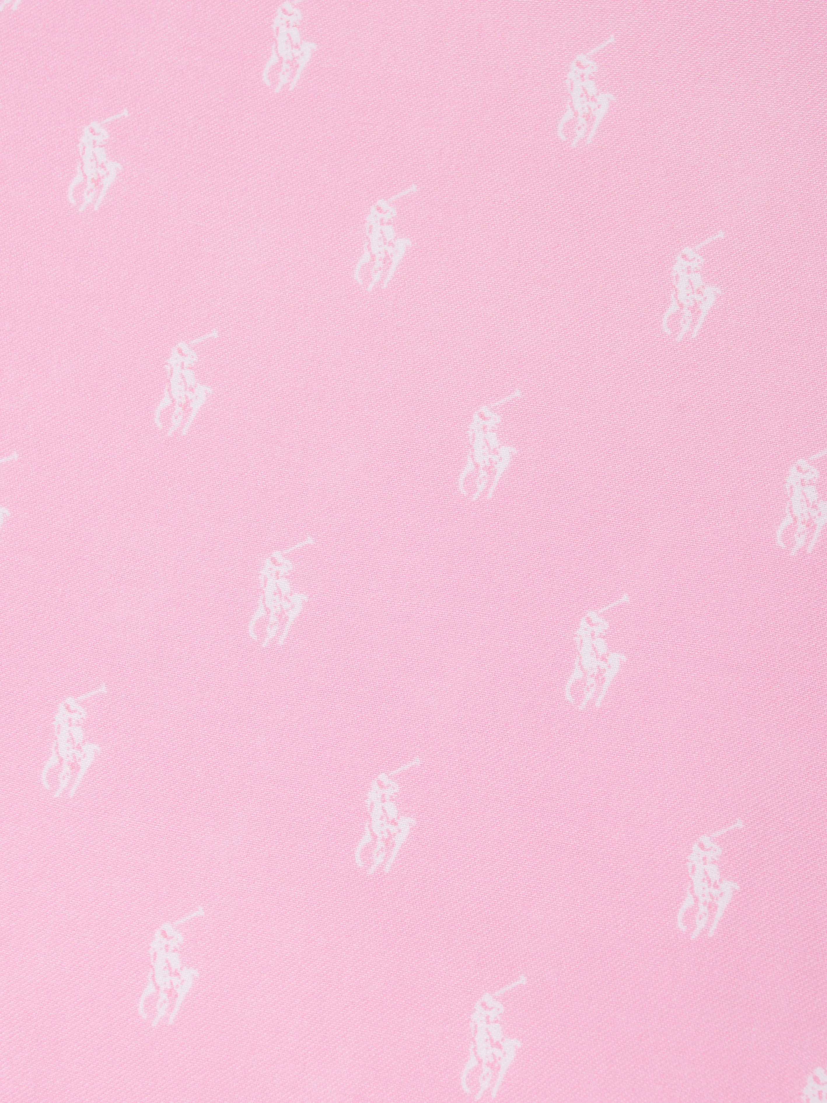Ralph Lauren Girls Logo Nightdress in Pink