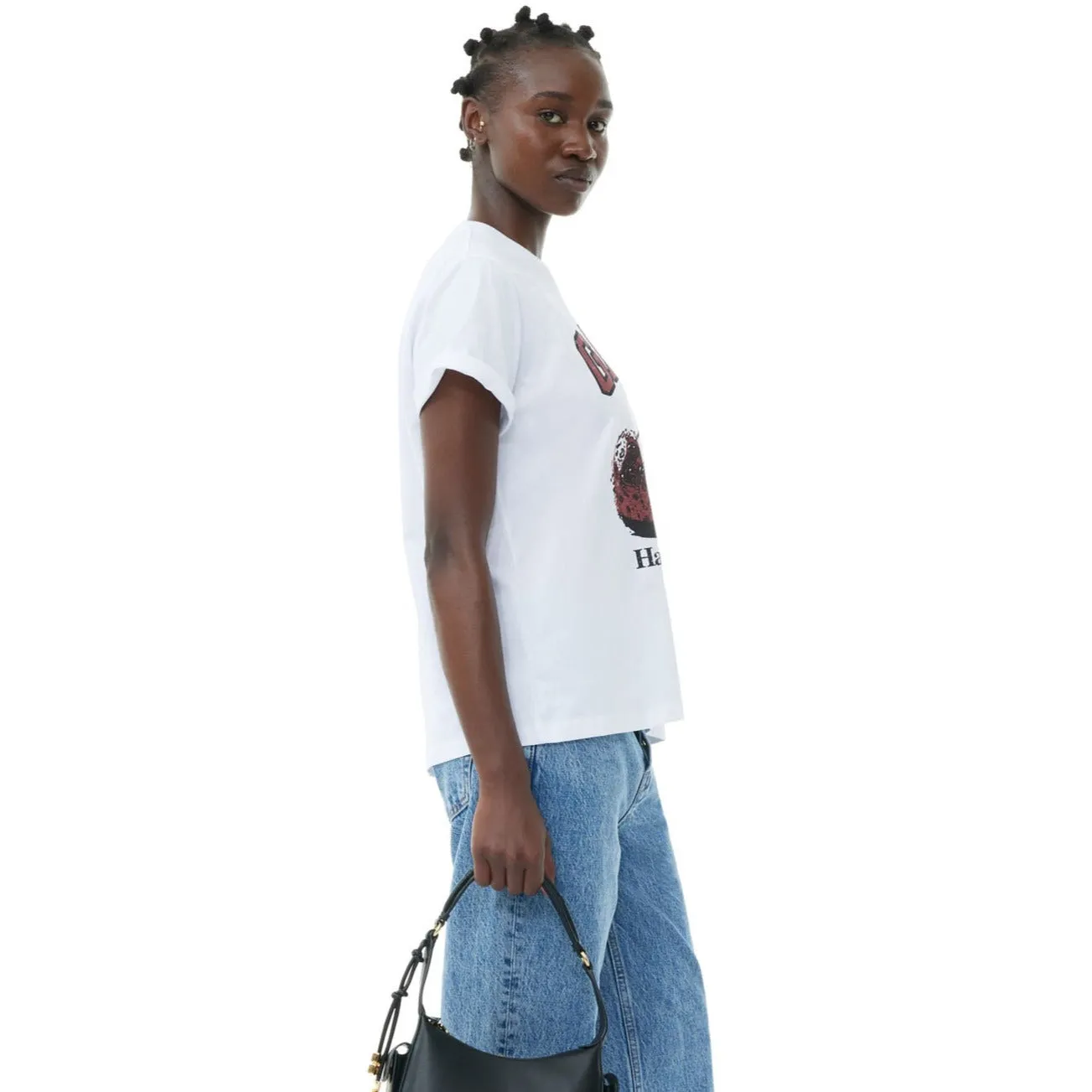 Relaxed Cherry T-Shirt (Bright White)