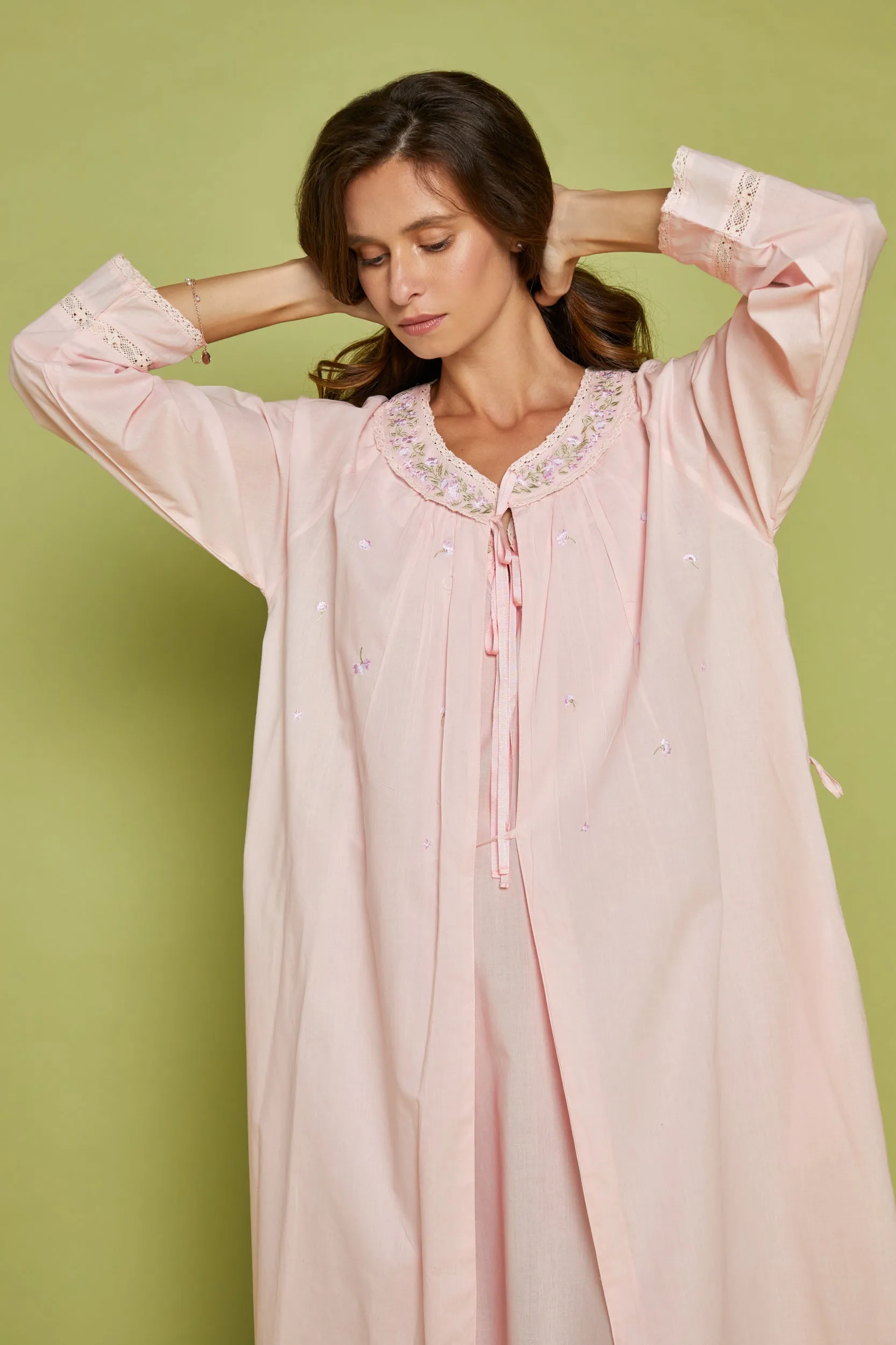 Robe and Nightdress Shimmer Dream Pink