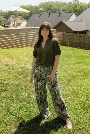 Soleil Cusco Pant Grape Leaf