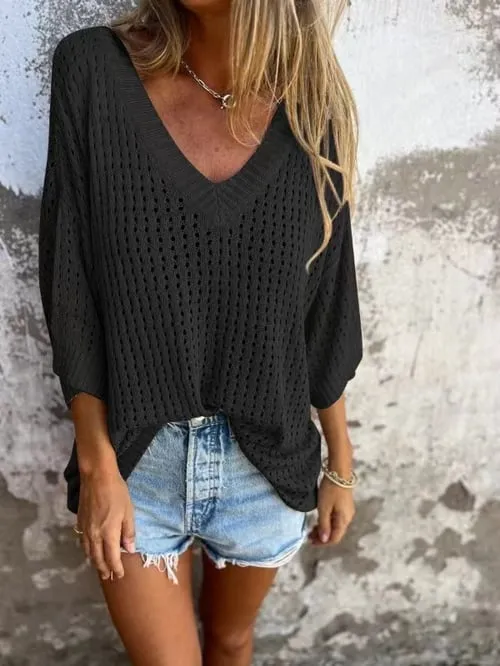 Stella | Cozy V-neck Top