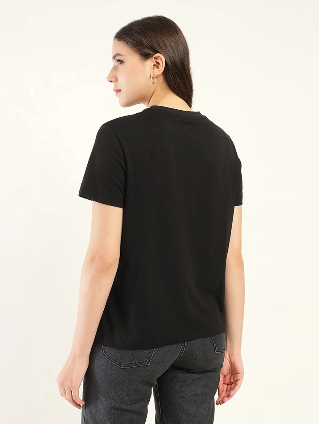 Women's Typography Relaxed Fit T-Shirt